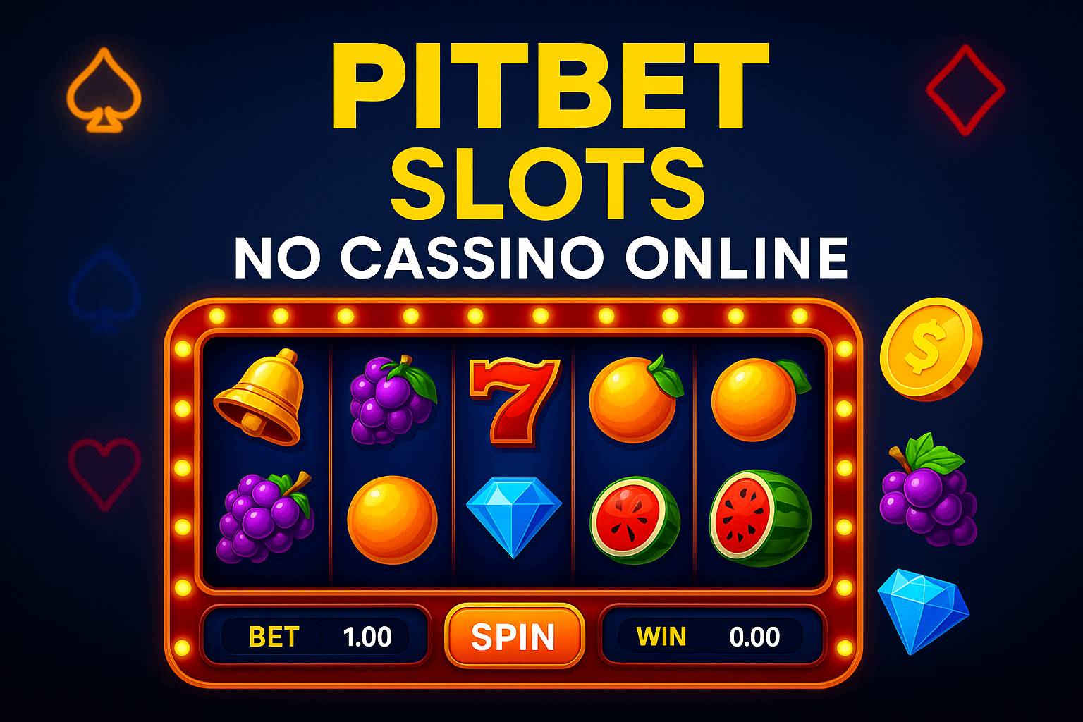Jogos de Slot no Casino Online PITBET