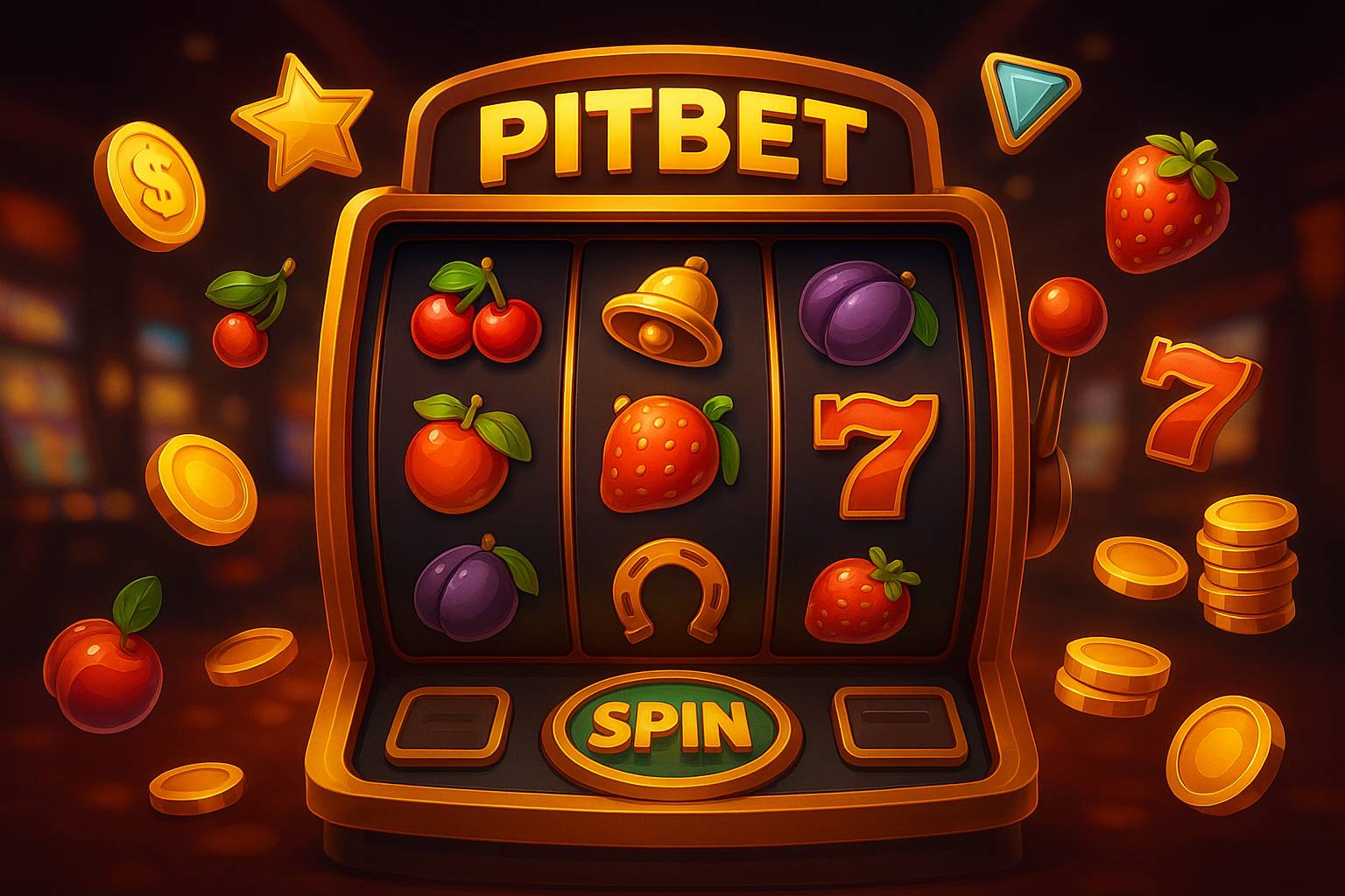 Explore o mundo das slot machines no PITBET Casino